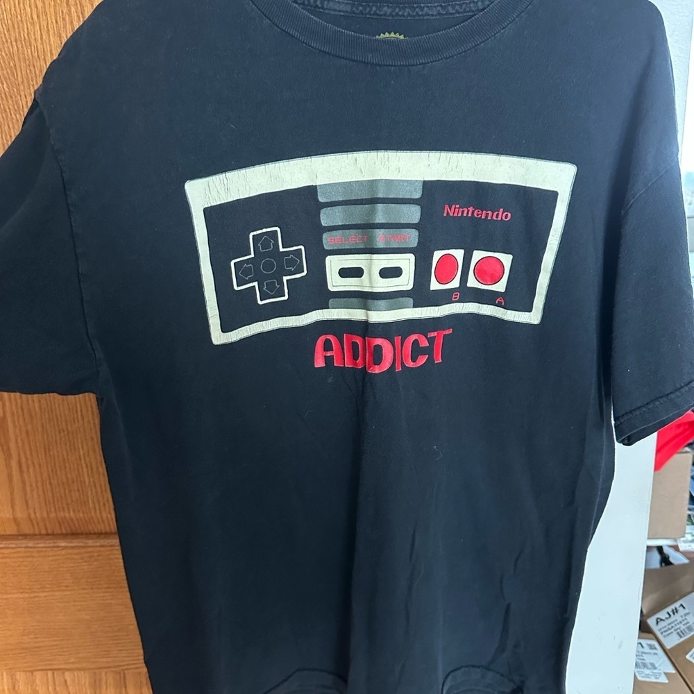 Nintendo Black Gaming T-Shirt